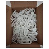 NIOSTA C7 C9 Outdoor Christmas Lights Clips,Adjustable Quick Clips for Shingle,Gutter,Roof,Fence,C7 White,50 Pack