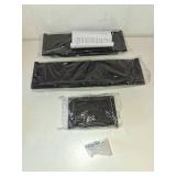 Mainstays 3PC Plastic Floating Shelves  Black