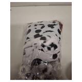 Prebene 101 Days of School Dalmatian Costume Kids Girls Halloween Dalmatians Dog Shirt Tutu with Accessories
