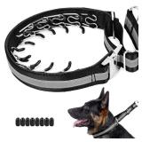 Mayerzon Martingale No Pull Collar for Large Medium Dogs, Patented Dog Walking Training Collar for Pulling, 1.5
