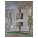 Marquee Light Up Marquee Letters Night Lights Led Sign H Locker Lights Big Letters for Party Decorations, Halloween, Baby Shower, Desk, Kitchen, Carnival