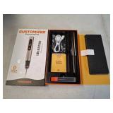 Resparked Customizer Engraving Pen (Formerly Culiau): Ultimate Cordless Portable Tool for Artists & DIYers - Engrave 50+ Surfaces - Beginner Friendly - Rechargeable - Free 30 Bits & Mastery Guide