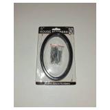 Metal House Numbers - 5 Inch Address Numbers for Houses, Modern Floating Door Numbers, High Gloss Black Number 0