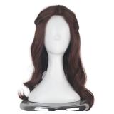 Miss U Hair Long Wavy Brown Hair Women Female Cosplay Costume Wig Party Halloween