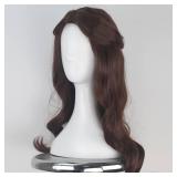 Miss U Hair Long Wavy Brown Hair Women Female Cosplay Costume Wig Party Halloween