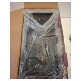 AZV Reptile Terrarium Starter Kit,8 Piece Small Reptile Tank with Escape-Proof Locks,Mesh Top,Multi-Vent Compatible Habitat,Durable Clear PC,Easy-Clean Waterproof Base for Geckos,Frogs,Spiders Large