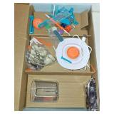 Make It Real: Mini Pottery Studio Deluxe Set - DIY All-in-1 Sculpting Craft Kit, All Skill Levels, Miniature Clay Projects, Kids Girls & Tweens Age 8+