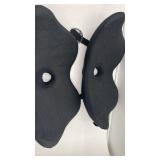 ZHIYUEJING Lumbar Support Pillow for Car,Car Lumbar Support for Driving Seat,2 in 1 Memory Foam Car Seat Back Support, Black Adjustable Cushion with Sciatica Relief for Office Chair & Wheelchair