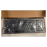 YXLILI Wireless Keyboard and Mouse Combo Quiet Keyboard and Mouse Set Ergonomic Cordless Keyboard and Optical Wireless Mice with Numeric Keypad, Black