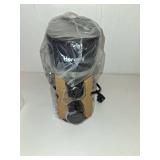 Horavie Mini Single Serve Coffee Maker for K Cup and Ground Coffee, Fast Brew One Cup Coffee Machine with Descaling Reminder and Water Window, 6 to 12 oz. Brew Sizes, Black