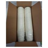 Duiyehui Paper Cups 7 oz, 200 ct, Disposable Coffee Cups, White Paper Cups for Cold and Hot Drinks, Disposable Tea Cups for Home Office Party Travel, Coffee Cups Thickened Paper Style [200 count]