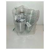 Gatherfun 100 Pcs 16oz Football Plastic Cups - Football Parties and Tailgate Events, Disposable & Convenient - Ideal Party Supplies & Party Favors for Football Themed Birthdays