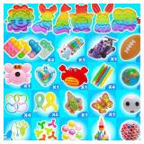 1000 Pcs Kids Party Favors Stocking Stuffers Gifts,Fidgets Toys Pack,Bulk Toys for Carnival Treasure Classroom Prizes Box,Adults Stress Relief Sensory Toys,Pinata Filler, Autism Autistic Children ADHD