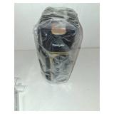 Tastyle Single Serve One Cup Coffee Maker, for K Cups and Grounds, Mini Coffee Maker with Portable Handle, 6 to 12 Oz Brew Size, for Travel, Camping, Office, RV and Dorm, 120V, Black and Gold