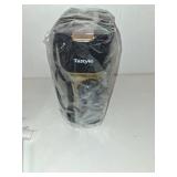 Tastyle Single Serve One Cup Coffee Maker, for K Cups and Grounds, Mini Coffee Maker with Portable Handle, 6 to 12 Oz Brew Size, for Travel, Camping, Office, RV and Dorm, 120V, Black and Gold