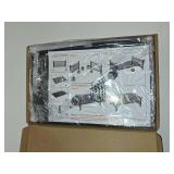 ECOLOVI 2-Tier Computer Monitor Stand Riser, Desk Organizer for Monitor, Printer & Laptop Stand, Desktop Workspace Organizers for Office Supplies(Black)