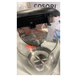 Cosori Electric Kettle, No Plastic Filter & Spout, 1.8Qt Tea Kettle & Hot Water Boiler For Coffee & Tea, Water Heater & Teapot, Automatic Shut Off, Borosilicate glass, Black, 1500W