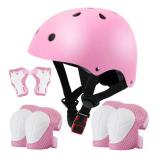 Color Gradient Adjustable Kids Bike Helmet Toddler Helmets for 3-5-8-14 Years Kids Girls Boys Youth Bicycle Helmet for Scooter Balance Bike Roller Skating Skateboard