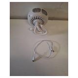 Personal Car Seat Portable Fan Flexible, Rechargeable