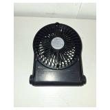 Mainstays New 4" On-the-Go Folding Personal Fan for Stroller - missing charger