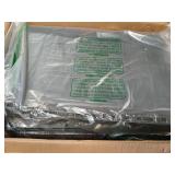 Large Clear Shoe Boxes Organizer with Magnetic Door, Stackable Shoe Storage Box for Closet, Foldable Space-Saving Storage Bins Shoe Cabinet, Black 9-Pack