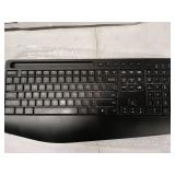 Wireless Keyboard and Mouse Combo- VEILZOR 2.4G Rechargeable Keyboard with Phone Holder, Ergonomic Wrist Rest, 9 RGB Backlit Effects, Silent Keyboard Mouse Set for Windows, Laptop, PC