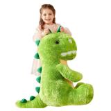 IKASA Large Dinosaur Stuffed Animal Plush Toy,Giant T-Rex Cute 23" Jumbo Soft Toys,Huge Big Size Fluffy Plushy Fat Plushie,Gifts for Kids
