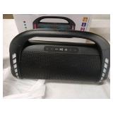 LFS Bluetooth Speaker,100W RMS Loud Speakers Bluetooth Wireless with Deep Bass, LED Lights, IPX6 Waterproof, 30H Playtime, Portable Outdoor Speaker Boombox for Camping,Beach, Party