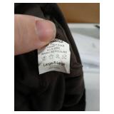 FULLSOFT Fleece Lined Leggings Women Tummy Control High Waisted Workout Winter Warm Soft Yoga Pants(Brown,Large-X-Large)