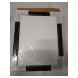 upsimples 11x14 Diploma Frame with High Definition Glass, Display 8.5x11 Certificate with Black over Gold Mat, Degree Document Frame for Wall and Tabletop, Mahogany with Gold Beads, 1 Pack