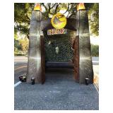 Halloween Inflatable Dinosaur Trunk or Treat Car Decorations Kit for SUV Banner - Garage Door Car Decorations Haunted House Car