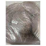 Calming Dog Bed & Cat Bed, Anti-Anxiety Donut Cuddler Warming Cozy Soft Round Bed, Fluffy Faux Fur Plush Cushion bed for Small Medium Dogs and Cats (20")