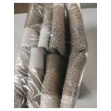 MiniArk Large Storage Baskets for Organizing, Closet Shelf Baskets for Clothes Blanket Towels, Baby Nursery, Toy Bins Box, Woven Rope Baskets, 17 x 13 x 7.5, 4 Packs Gradient Brown