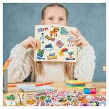 Wninbu 300 PCS Cute Stickers for Kids,Water Bottle Sticker Pack for Teens Girls Boys,Kawaii Waterproof Vinyl Stickers for Water Bottles,Skateboard,Laptop Students Classroom Decor Prizes (Cute 300 pcs)