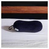 Tempur-Pedic All-Purpose Memory Foam Travel Pillow, Peanut-Shaped Lumbar Pillow for Neck and Back Pressure Relief, Navy