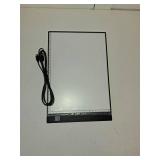 A4 LED Light Box for Tracing and Drawing - Ultra Thin Adjustable Light Table, USB Trace Light UP Pad Screen, Small Copy Board Tracer for Kids Artists, Sketching, Stenciling, and Art Crafting.