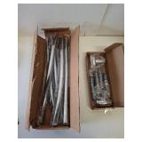 AmazerBath 20-84 Inches Arched Curved Shower Curtain Rod, Heavy Duty Shower Rod Rust Proof Bathroom Curtain Rod, Adjustable Telescoping Design Easy Segmented Installation, Need to Drill, Chrome