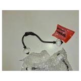 NIKKY HOME Wall Hooks Decorative 2 Pack Hanging Rustic Vintage Pumpkin Metal Iron Ceramic Antique Mounted Wall Hook for Towels Coat Bag Scarf Cap Hat Key for Farmhouse Mudroom Closet Bathroom, White