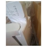 Toto Sw3074 C2 Elongated Soft Close Bidet Seat - Cotton - Retail: $423.17 (small crack)