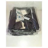 Nordun Plastic Extra Capacity Hanging File Folder Letter Size, 12 Pack Reinforced Hang Folders,Heavy Duty 2 Inch Expansion,Expandable Hanging Folders,Hanging Organizer Designed for Bulky Files (Black)