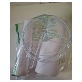 Set of 2 Pure White Linen Drum Lamp Shade 13\" Top x 13\" Bottom x 10\" High (Spider) Contemporary Lamp Shades for Table Lamps & Bedside Lamps Replacement Lampshade - GO&SO - Assembly is Required