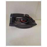 OMAIGA Cordless Iron for Clothes, 1500W Steam Iron with Non-Stick Ceramic Soleplate, Auto Shut Off, Self-Clean, Burst of Steam, Anti-calc, 3 Temperature Settings, 11.84oz Water Tank, Black