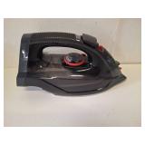 OMAIGA Cordless Iron for Clothes, 1500W Steam Iron with Non-Stick Ceramic Soleplate, Auto Shut Off, Self-Clean, Burst of Steam, Anti-calc, 3 Temperature Settings, 11.84oz Water Tank, Black