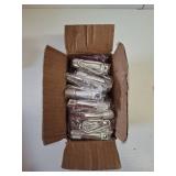 CZBRO 60 Pack Mini Keychain Flashlights Bulk, Ultra-Bright LED Metal Carabiner Clip Lights,Compact Emergency Lights for Camping, Hiking, Cycling, Survival Kits(60)