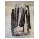 YOFOVI Boot Rack, Upgrade 21.5 Inch Height Boot Organizer for Tall Boots, 8 Pairs Stainless Steel Boot Storage Holder for Entryway, Closet, Black