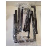 YOFOVI Boot Rack, Upgrade 21.5 Inch Height Boot Organizer for Tall Boots, 8 Pairs Stainless Steel Boot Storage Holder for Entryway, Closet, Black