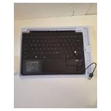 Bucewkde Surface Pro 3/4/5/6/7/7+ Keyboard, Ultra-Slim Wireless Bluetooth Surface Keyboard with Palm-Rejection Trackpad, 7-Color Backlit, Sleep/Wake Function, Long Battery Life