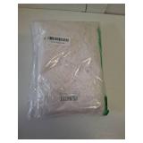 DECOBIRD Throw Pillow Cover 18x18 Extra Soft Lumbar Fuzzy Faux Fur Home Decor Cushion Cover Double Sides Shaggy Pillowcase Microfiber 100% Polyester Floor Pillow Cover 45x45cm, Bright White 1 Piece