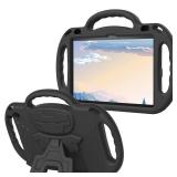 AVAWO Kids Case for 10-inch Tablet with Shoulder Strap, Lightweight Shockproof Handle Cover for 10" Tablet(Not for Other Tablet), Charcoal Black