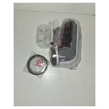 BEAUTURAL Fabric Shaver and Lint Remover, Sweater Defuzzer with 2-Speeds, 2 Replaceable Stainless Steel Blades, Battery Operated, Remove Clothes Fuzz, Lint Balls, Pills, Bobbles Gray